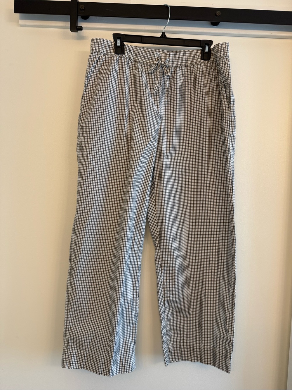 Haven Well Within Sleep Organic Cotton Black & White Small Check